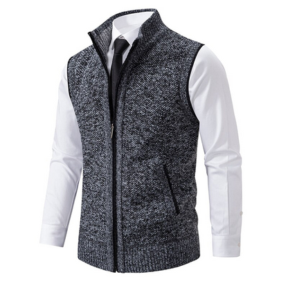 Asher | Men's Stylish Vest | Zip Up