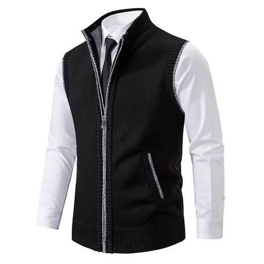 Asher | Men's Stylish Vest | Zip Up