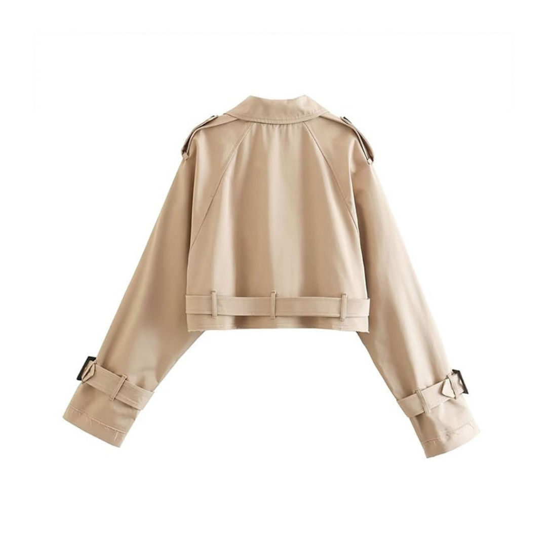 Katrin | Women's Cropped Jacket | Long Sleeves