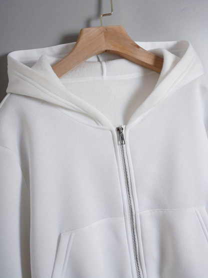 Catalina | Women's Cropped Hoodie | Zip Up