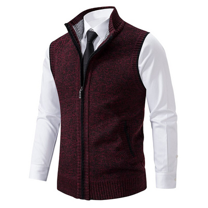 Asher | Men's Stylish Vest | Zip Up