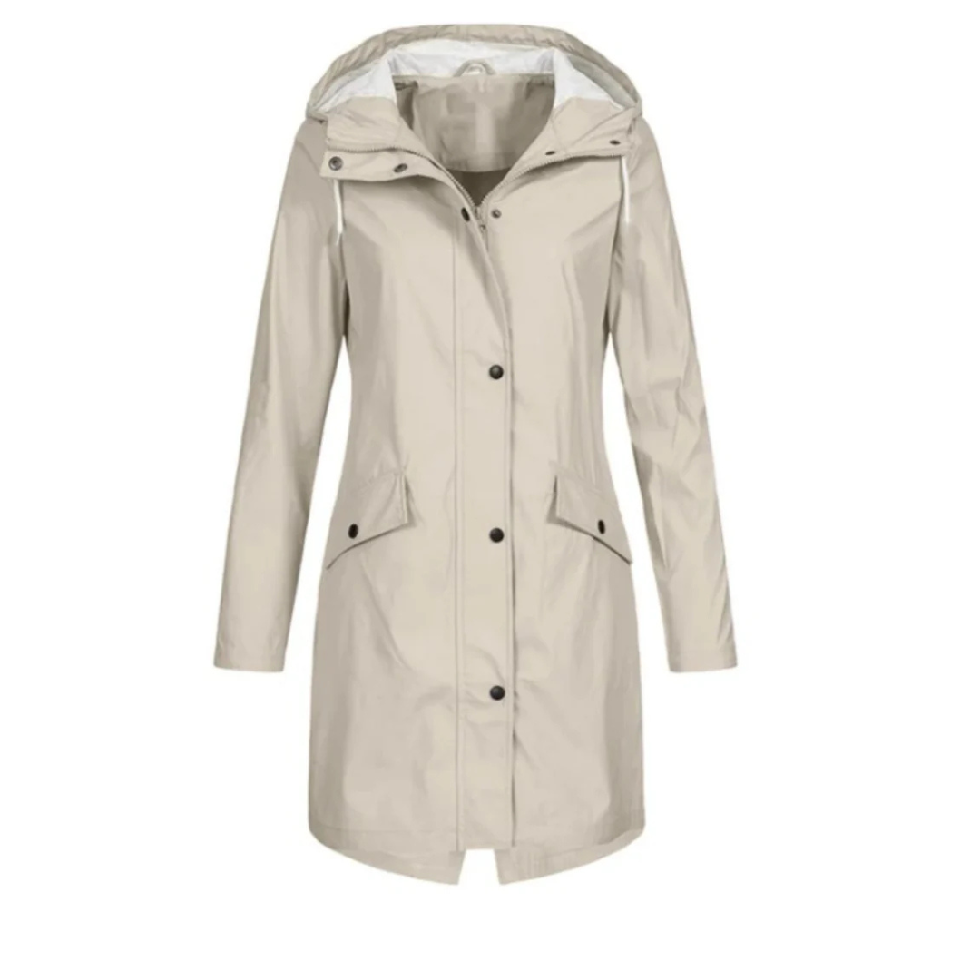 Althea | Women's Trench Long Coat | Weatherproof