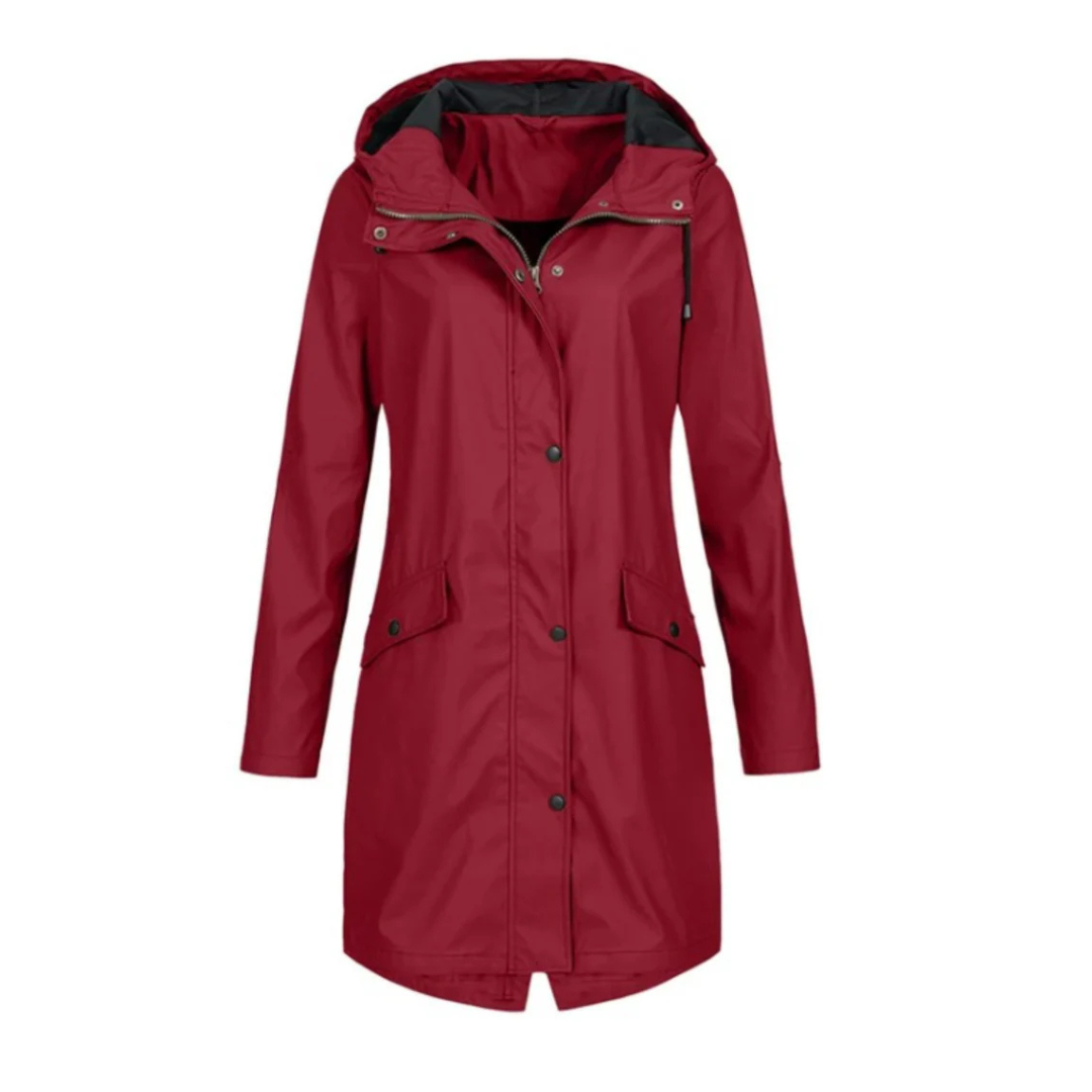 Althea | Women's Trench Long Coat | Weatherproof